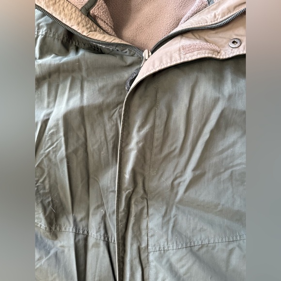 LL Bean Vintage Mens 3 In 1 Jacket Green Jacket Nylon And Polyester Size XL - Picture 4 of 9